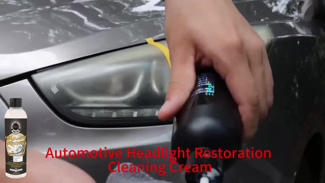 Automotive Headlight Repair Liquid Automotive Headlight Scratch Blur Oxidation Macular Enhanced Crystal Electroplating Retread 8.45oz
