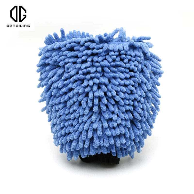 DETAILING Microfiber Chenille Car Wash Cleaning Glove Auto Car Tool Drying Mitt