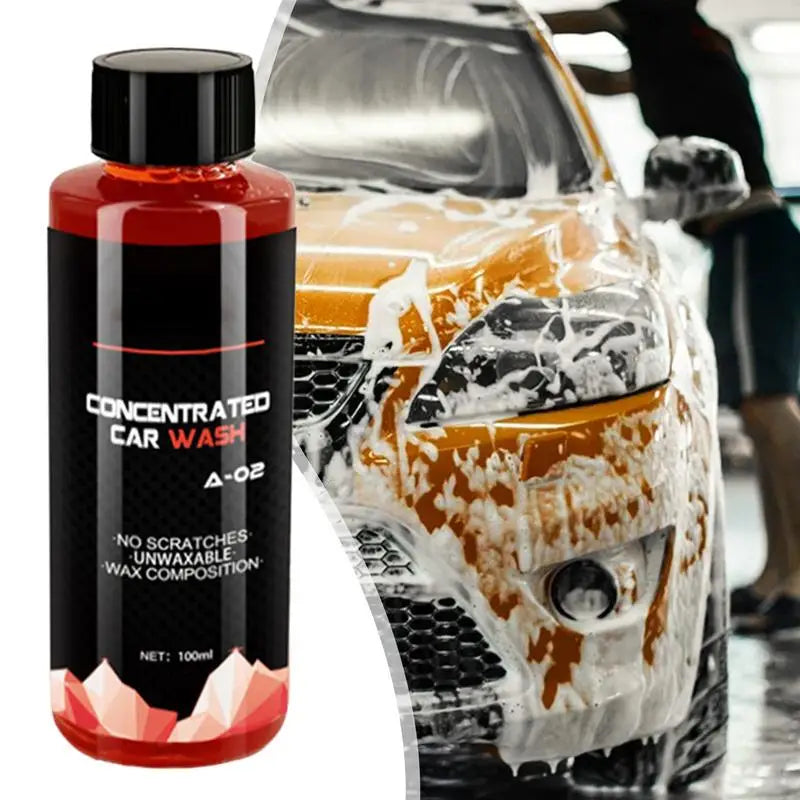 Auto Wash Soap Auto Detailing Cleaning 5.3oz Deep Clean & Restores High Foam Highly Concentrated Multifunctional Car Detailing