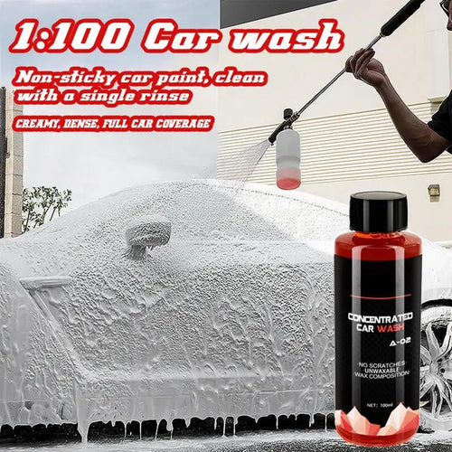 Auto Wash Soap Auto Detailing Cleaning 5.3oz Deep Clean & Restores High Foam Highly Concentrated Multifunctional Car Detailing