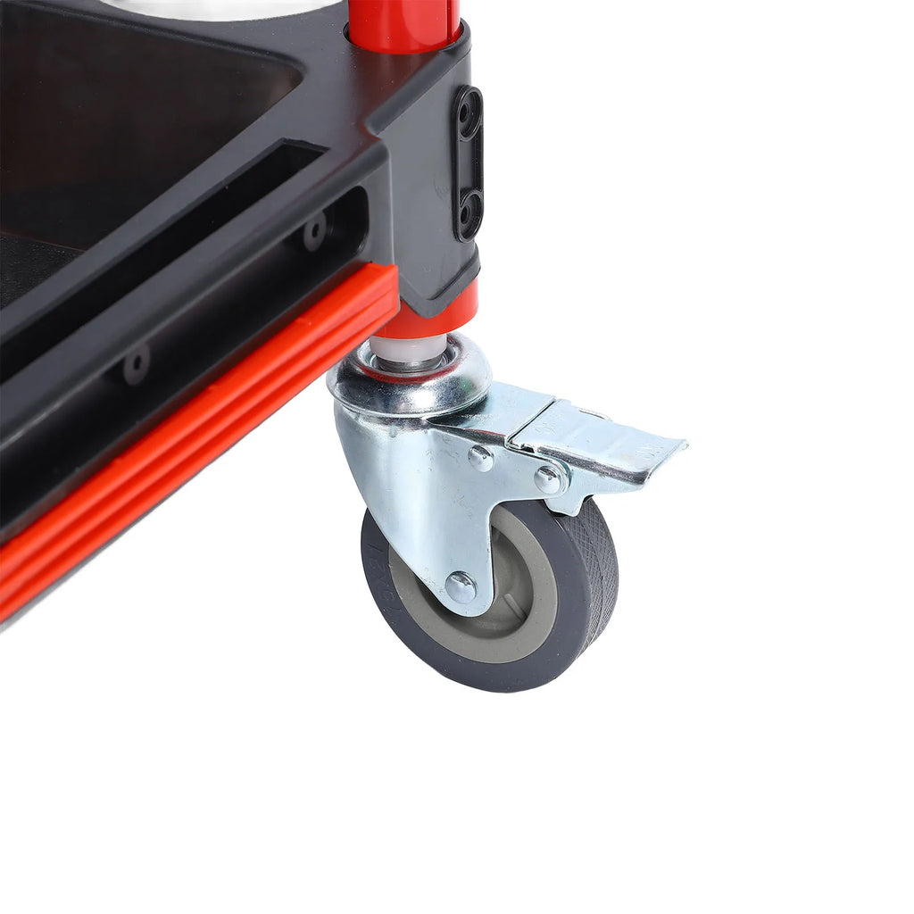 Car Detailing Cart Car Detailing Tool Trolley 3 Tiers Multifunctional Plastic Car Wash Detail Trolley Car Detailing Tool Trolley