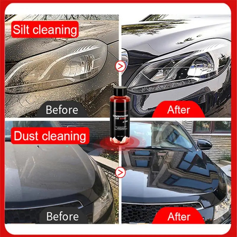Auto Wash Soap Auto Detailing Cleaning 5.3oz Deep Clean & Restores High Foam Highly Concentrated Multifunctional Car Detailing