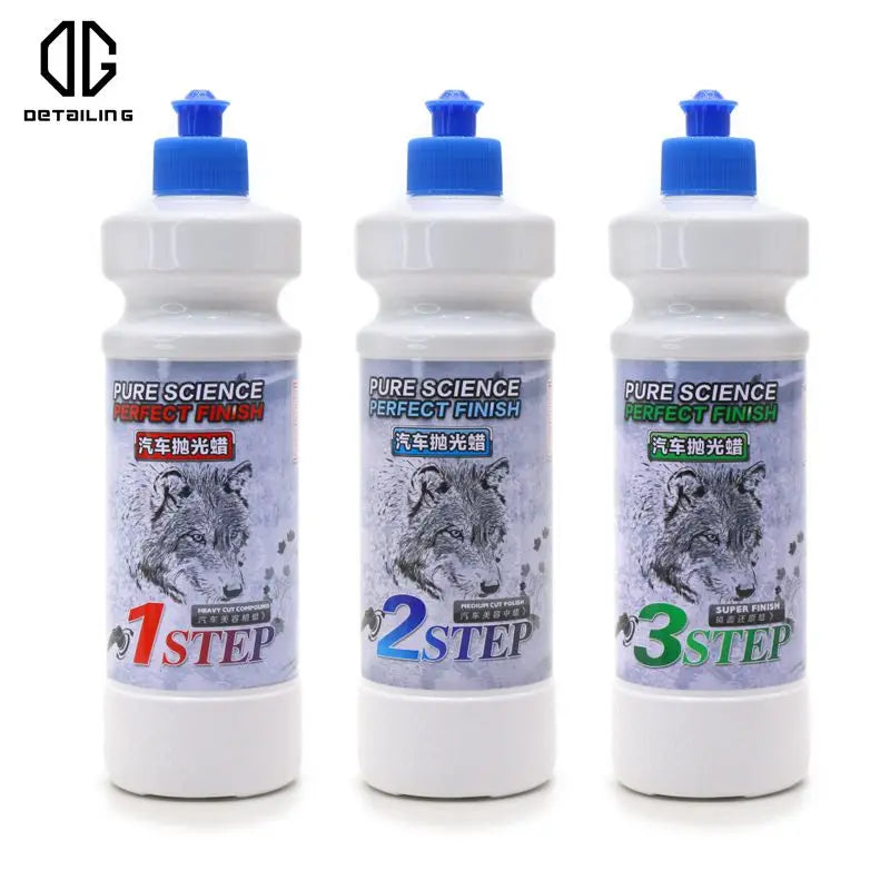 DETAILING Car polishing wax effectively removes scratches and defects on the vehicle body and provides uniform polishing