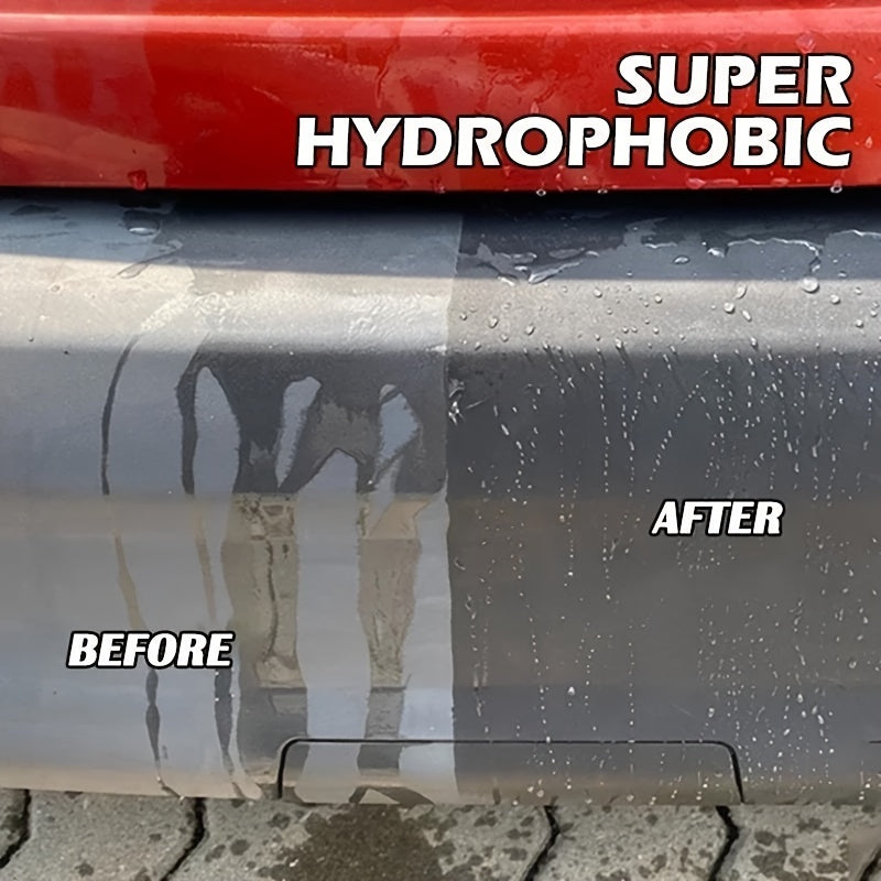 Automotive plastic parts renovator - tire light brightener - black interior light repair scratches crystal coating dashboard wax maintainer